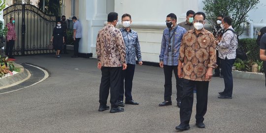 Bertemu Jokowi di Istana, Anies Mengaku Lapor Perkembangan Covid-19 di Jakarta