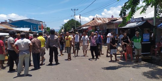 Bentrok Warga di Adonara Dipicu Senggolan Sepeda Motor
