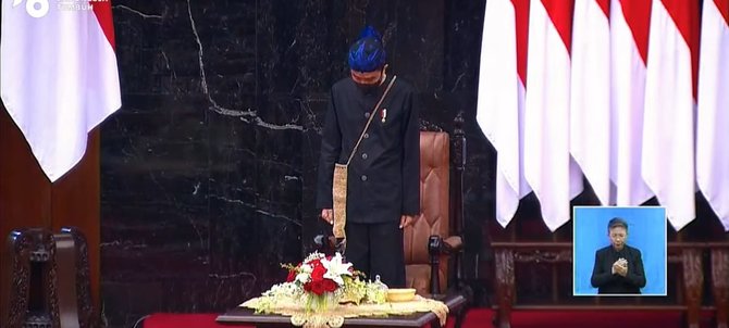 jokowi baju adat baduy