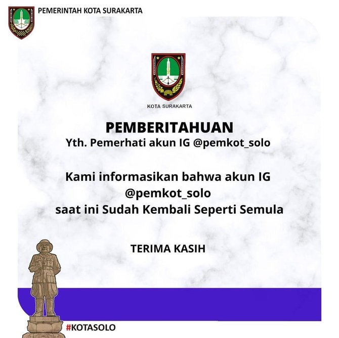 ramai soal instagram pemkot solo diretas ini kata pakar keamanan siber
