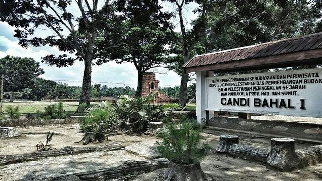 mengunjungi candi bahal satu satunya jejak peninggalan kerajaan sriwijaya di sumut