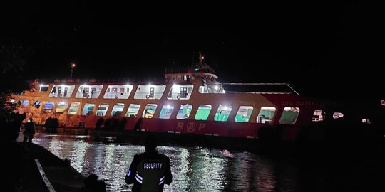 Terseret Arus, KMP Tunu Pratama Jaya Kandas di Pelabuhan Gilimanuk