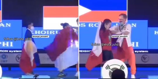 Momen Unik Altet Polandia Tak Bawa Bendera Negara Ujungnya Pinjam Bendera Indonesia Merdeka Com