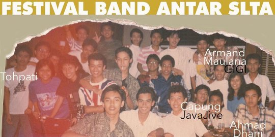 Potret Lawas Ahmad Dhani Bersama Armand Maulana saat Masih SMA, Banyak Jagoan Musik