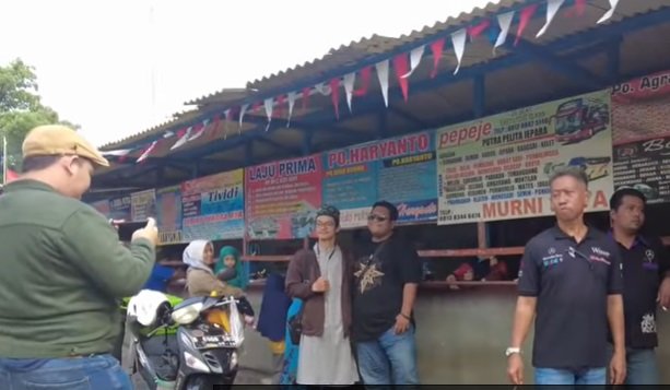 bos po haryanto turun gunung ke terminal bak artis papan atas banyak yang minta foto