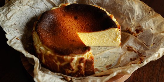 Basque Burnt Cheesecake, Kue Keju Gosong asal Spanyol yang Sekarang Jadi Primadona