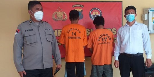 Polres Belitung Tangkap Dua Pencuri Radar Kapal dan Satelit Ikan