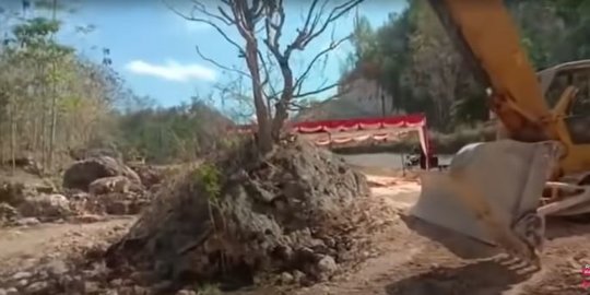 Jadi Kendala Proyek JJLS, Ini Kisah Watu Manten di Gunungkidul yang Tak Bisa Dipindah