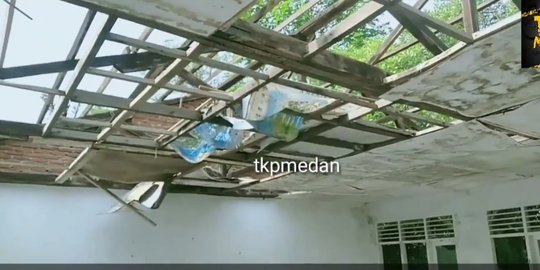 SD di Sumut Atapnya Dicuri dan Kondisinya Memprihatinkan, Kepsek Lapor Polisi