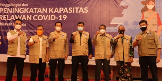 Satgas Relawan Covid-19 Tingkatkan Kapasitas 1.000 Relawan Wilayah Padang Raya