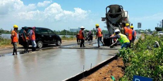 Dinas PU Makassar Minta Maaf Atas Ketidaknyamanan Proses Beton Jalan Tanjung Bunga