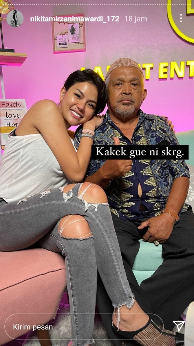 nikita mirzani dan kakek suhud