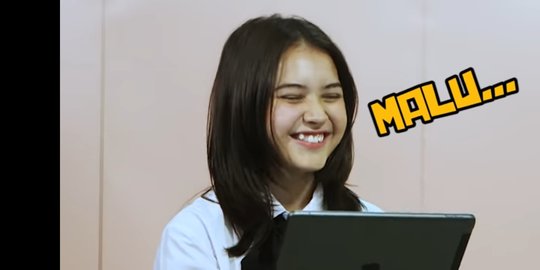 Malu, Ini Reaksi Sandrinna Michelle 'Dari Jendela SMP' saat Lihat Video Casting