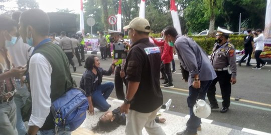 BEM Tangerang Raya Kecam Aksi Polisi Banting Demonstran Mahasiswa