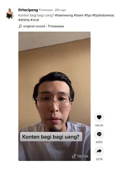 viral video baim wong tegur kakek suhud dr tirta beri wejangan soal etika