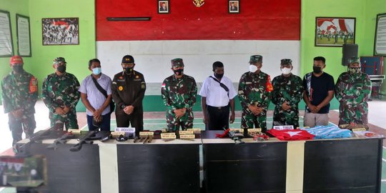 Dua Teroris Papua Pimpinan Fernando Worabai Menyerahkan Diri