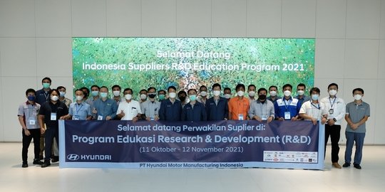 Hyundai Manufacturing Indonesia Beri Latihan R&D untuk Perkuat Kualitas Mitra Lokal