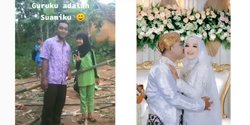 Guruku Adalah Suamiku Kisah Murid Dengan Guru Ini Berujung Di Pelaminan Bak Ftv Merdekacom