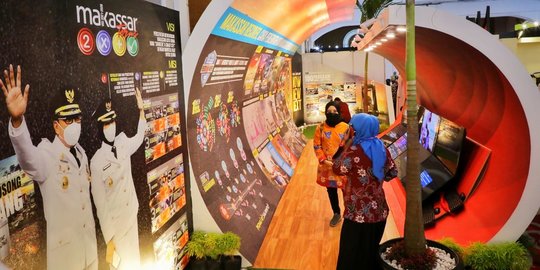 Kota Makassar Kembali Raih Stand Terbaik di Ajang APEKSI 2021
