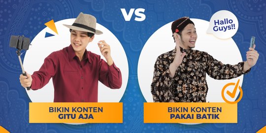 Tunjukkan Kecintaan pada Batik Kesayanganmu Melalui Challenge #MudaBanggaBerbatik