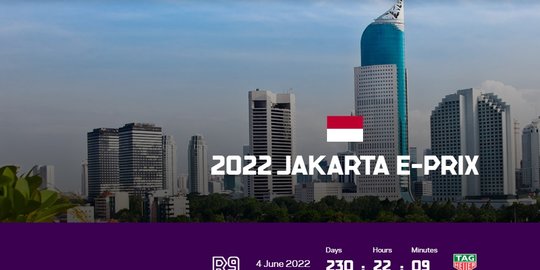 Muncul di Website Resmi Formula E, Jakarta Resmi jadi Tuan Rumah di 2022
