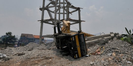 Kasus Crane Jatuh di Depok, Operator Ditetapkan Jadi Tersangka