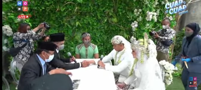 penuh kebahagiaan ini 5 momen akad nikah ridho da dan syifa