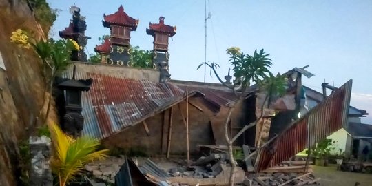 Kepala BNPB Minta Segera Lakukan Perbaikan di Wilayah Bali Terdampak Gempa