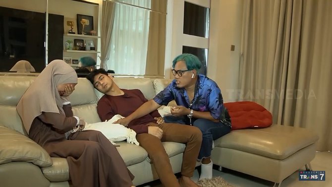 ria ricis dan teuku bersama uya kuya