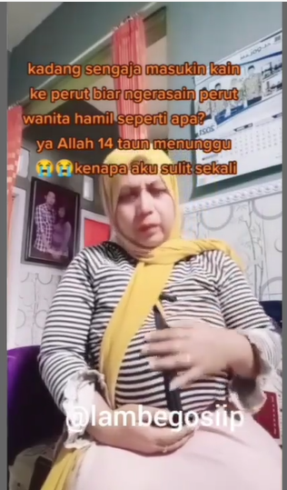 kisah pilu wanita 14 tahun tak punya anak