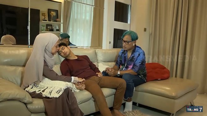 ria ricis dan teuku bersama uya kuya
