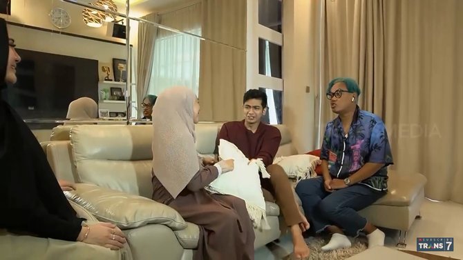 ria ricis dan teuku bersama uya kuya