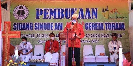 Wali Kota Makassar Hadiri Pembukaan Sidang Sinode AM XXV Gereja Toraja