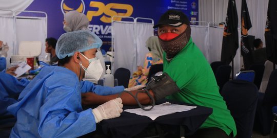 15.000 Lebih Warga Jabodetabek Divaksin Covid-19 Dosis Lengkap Program PSP NasDem