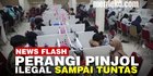 VIDEO: Perang Terhadap Pinjol Ilegal Tak Pernah Padam, Satu Kantor Diobok-Obok Polisi
