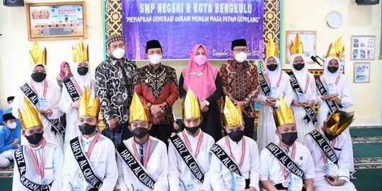 Hadiri Wisuda Tahfidz Alquran Juz 30, Wawali Bangga kepada SMPN 2 Kota Bengkulu