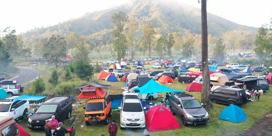 Rombongan Camper Van Berbagai Kota Jelajahi Wisata Banyuwangi