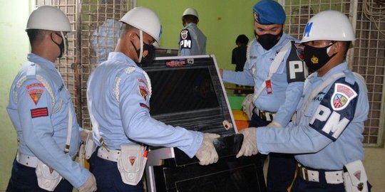 Polisi Militer Lanud Soewondo Gerebek Lokasi Judi di Medan