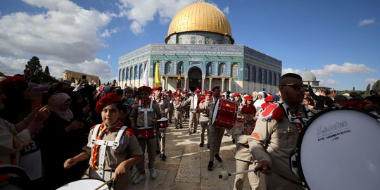 Kemeriahan Perayaan Maulid Nabi SAW di Yerusalem