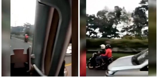 Viral Pemotor Masuk Jalan Tol Pasteur Bandung, Penyebabnya Bikin Geleng Kepala