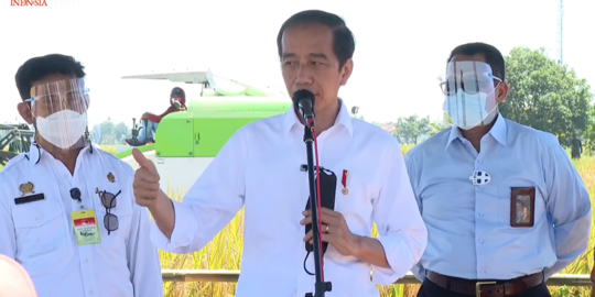 Jokowi di Apkasi Otonomi Expo 2021: Hampir Semua Negara Saat ini Butuh Komoditas Kita