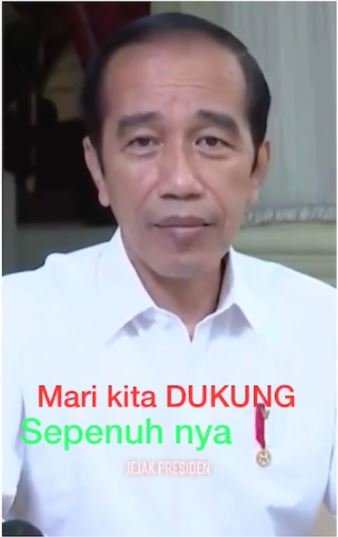 hoaks video presiden jokowi siap jabat 3 periode