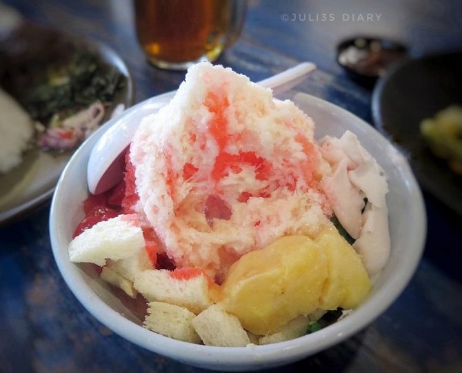 10 resep es durian berbagai bahan lezat menyegarkan