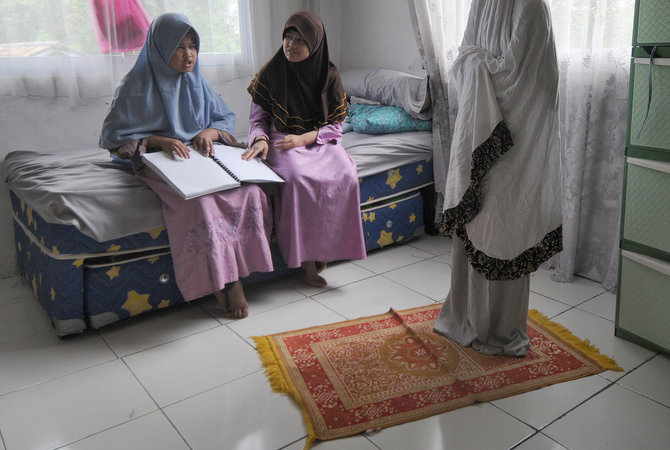 foto story hari santri 2021