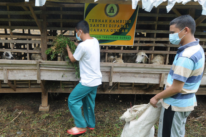 foto story hari santri 2021