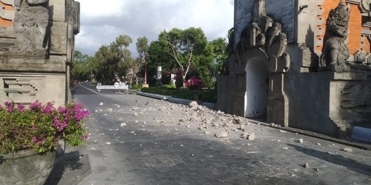 Rumah Warga di Bali Rusak Terdampak Gempa Bertambah Menjadi 2.303