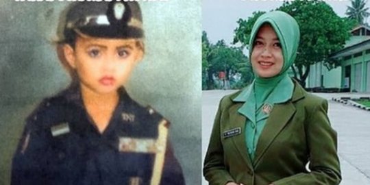 Kisah Wanita Waktu TK Ikut Karnaval Pakai Baju Kowad, Tak Diduga Kini jadi Ibu Persit