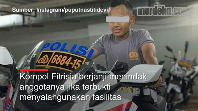 polisi asyik pacaran pakai mobil patroli