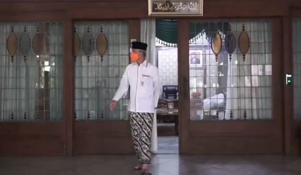 ganjar pranowo di hari santri