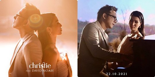 Kolaborasi Ciamik David Noah dan Christie Lewat Lagu 'Walau Ku Jauh'